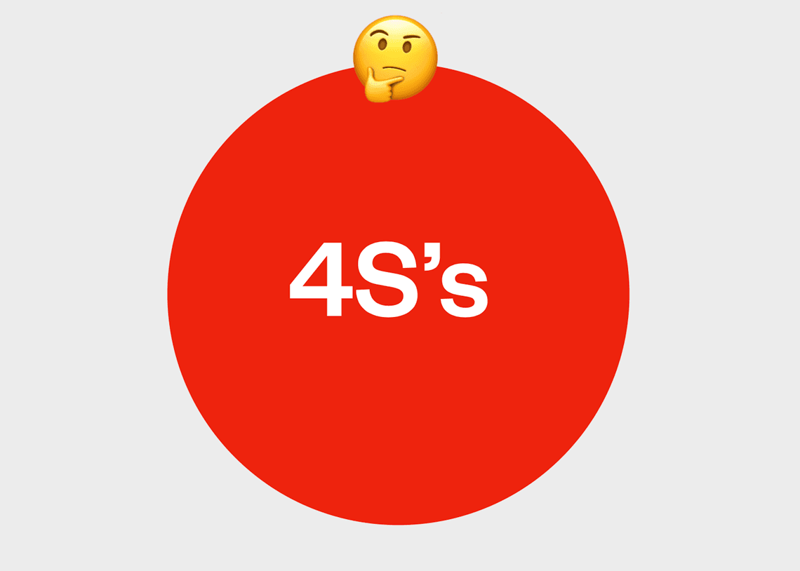 4 S